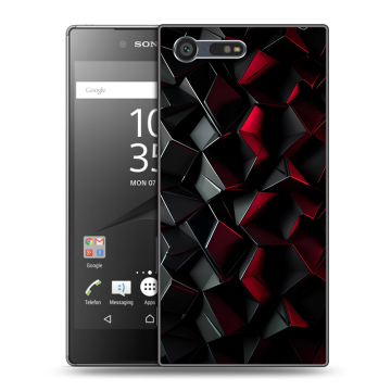 Пластиковый чехол на Sony Xperia X Compact с принтом Абстракция Пластиковый чехол на Sony Xperia X Compact с принтом Абстракция