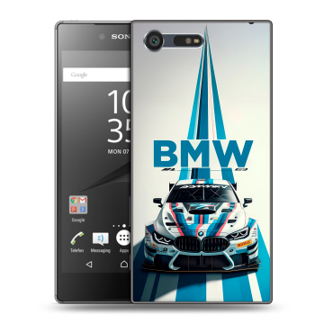 Пластиковый чехол на Sony Xperia X Compact с принтом БМВ BMW Пластиковый чехол на Sony Xperia X Compact с принтом БМВ BMW