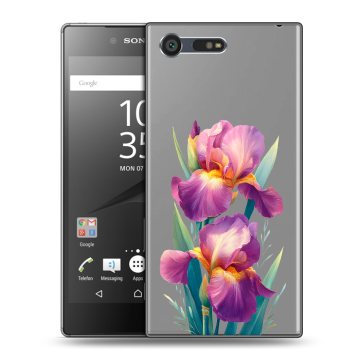 Пластиковый чехол на Sony Xperia X Compact с принтом Цветы орхидеи Пластиковый чехол на Sony Xperia X Compact с принтом Цветы орхидеи