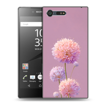 Пластиковый чехол на Sony Xperia X Compact с принтом Цветы Пластиковый чехол на Sony Xperia X Compact с принтом Цветы