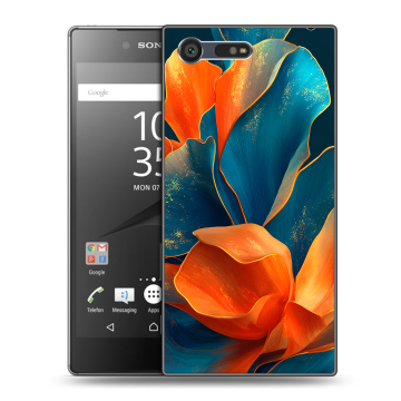 Пластиковый чехол на Sony Xperia X Compact с принтом Цветы Пластиковый чехол на Sony Xperia X Compact с принтом Цветы