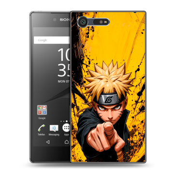 Пластиковый чехол на Sony Xperia X Compact с принтом Naruto Наруто Пластиковый чехол на Sony Xperia X Compact с принтом Naruto Наруто