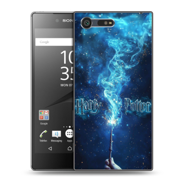 Пластиковый чехол на Sony Xperia X Compact с принтом Harry Potter Гарри Поттер Пластиковый чехол на Sony Xperia X Compact с принтом Harry Potter Гарри Поттер