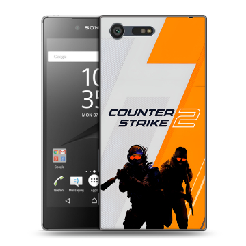 Пластиковый чехол на Sony Xperia X Compact с принтом Counter Strike Пластиковый чехол на Sony Xperia X Compact с принтом Counter Strike