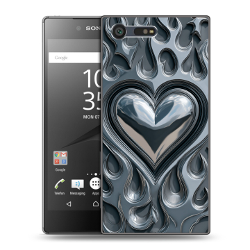 Пластиковый чехол на Sony Xperia X Compact с принтом Y2K Пластиковый чехол на Sony Xperia X Compact с принтом Y2K