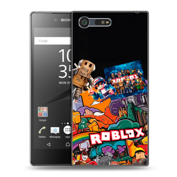 Пластиковый чехол на Sony Xperia X Compact с принтом Roblox Роблокс Пластиковый чехол на Sony Xperia X Compact с принтом Roblox Роблокс