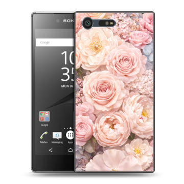 Пластиковый чехол на Sony Xperia X Compact с принтом женский Пластиковый чехол на Sony Xperia X Compact с принтом женский