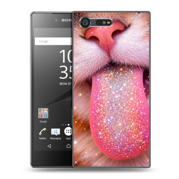 Пластиковый чехол на Sony Xperia X Compact с принтом для девочек Пластиковый чехол на Sony Xperia X Compact с принтом для девочек