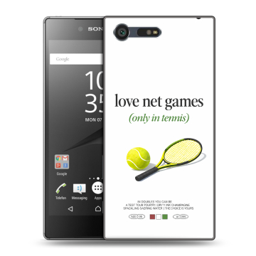 Пластиковый чехол на Sony Xperia X Compact с принтом для девочек Пластиковый чехол на Sony Xperia X Compact с принтом для девочек