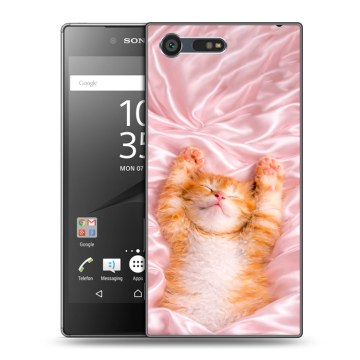 Пластиковый чехол на Sony Xperia X Compact с принтом женский Пластиковый чехол на Sony Xperia X Compact с принтом женский