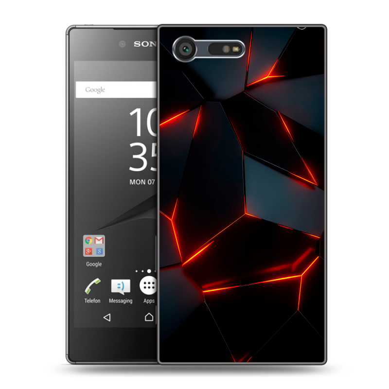 Пластиковый чехол на Sony Xperia X Compact с принтом Яркие абстракции Пластиковый чехол на Sony Xperia X Compact с принтом Яркие абстракции