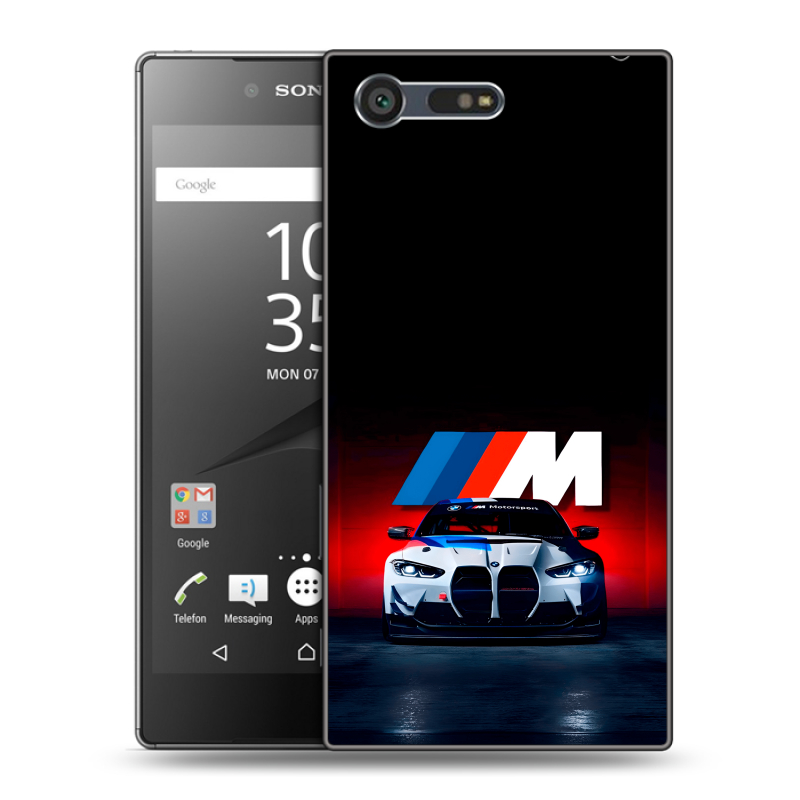 Пластиковый чехол на Sony Xperia X Compact с принтом БМВ BMW Пластиковый чехол на Sony Xperia X Compact с принтом БМВ BMW