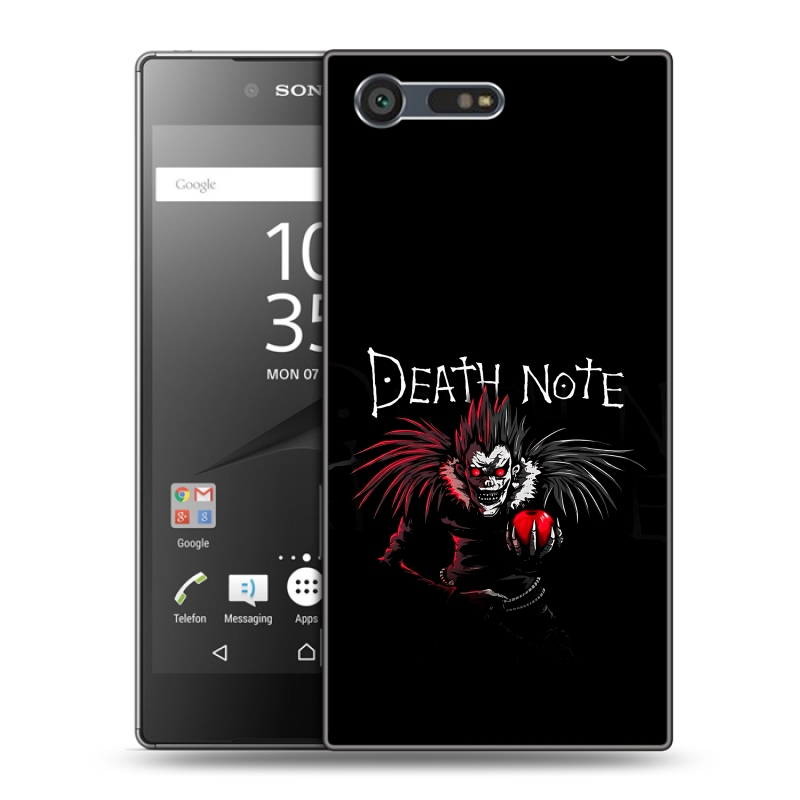 Пластиковый чехол на Sony Xperia X Compact с принтом Death note Тетрадь смерти Пластиковый чехол на Sony Xperia X Compact с принтом Death note Тетрадь смерти