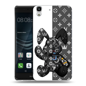 Силиконовый чехол на Huawei Y6II с принтом Луи робот Силиконовый чехол на Huawei Y6II с принтом Луи робот