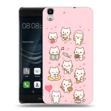 Силиконовый чехол на Huawei Y6II с принтом Hello Kitty Хелоу Кити Силиконовый чехол на Huawei Y6II с принтом Hello Kitty Хелоу Кити