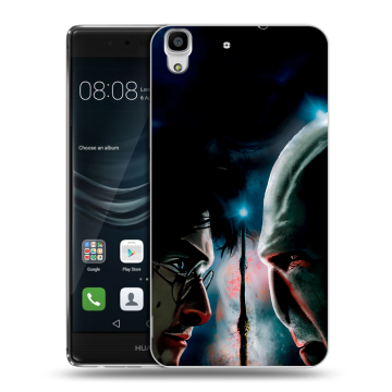 Силиконовый чехол на Huawei Y6II с принтом Гарри Поттер Harry Potter