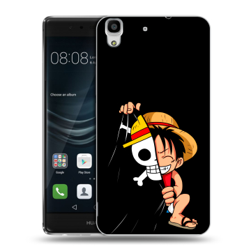 Силиконовый чехол на Huawei Y6II с принтом One Piece Ван Пис