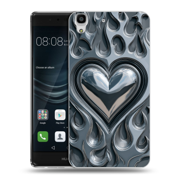 Силиконовый чехол на Huawei Y6II с принтом Y2K Силиконовый чехол на Huawei Y6II с принтом Y2K