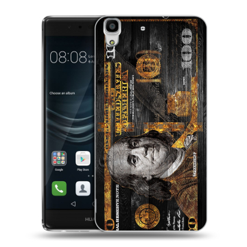 Силиконовый чехол на Huawei Y6II с принтом Доллар деньги Силиконовый чехол на Huawei Y6II с принтом Доллар деньги
