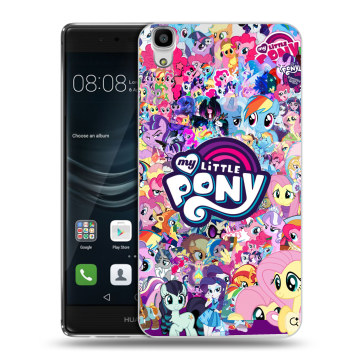Силиконовый чехол на Huawei Y6II с принтом My little pony Дружба чудо Силиконовый чехол на Huawei Y6II с принтом My little pony Дружба чудо