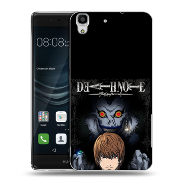 Силиконовый чехол на Huawei Y6II с принтом Death note Тетрадь смерти