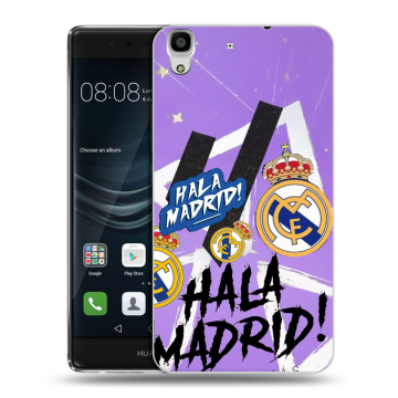 Силиконовый чехол на Huawei Y6II с принтом Real Madrid Реал Мадрид Силиконовый чехол на Huawei Y6II с принтом Real Madrid Реал Мадрид