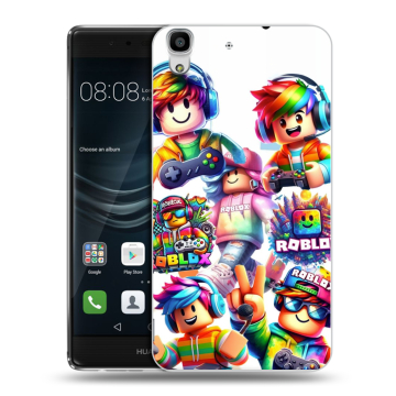 Силиконовый чехол на Huawei Y6II с принтом Roblox Роблокс Силиконовый чехол на Huawei Y6II с принтом Roblox Роблокс