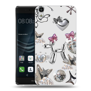 Силиконовый чехол на Huawei Y6II с принтом Y2K Силиконовый чехол на Huawei Y6II с принтом Y2K