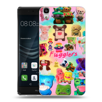 Силиконовый чехол на Huawei Y6II с принтом Флагер Fuggler