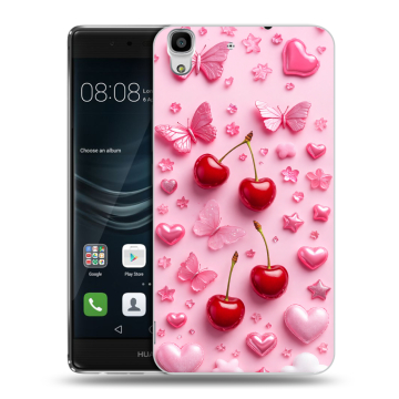 Силиконовый чехол на Huawei Y6II с принтом для девочек Силиконовый чехол на Huawei Y6II с принтом для девочек