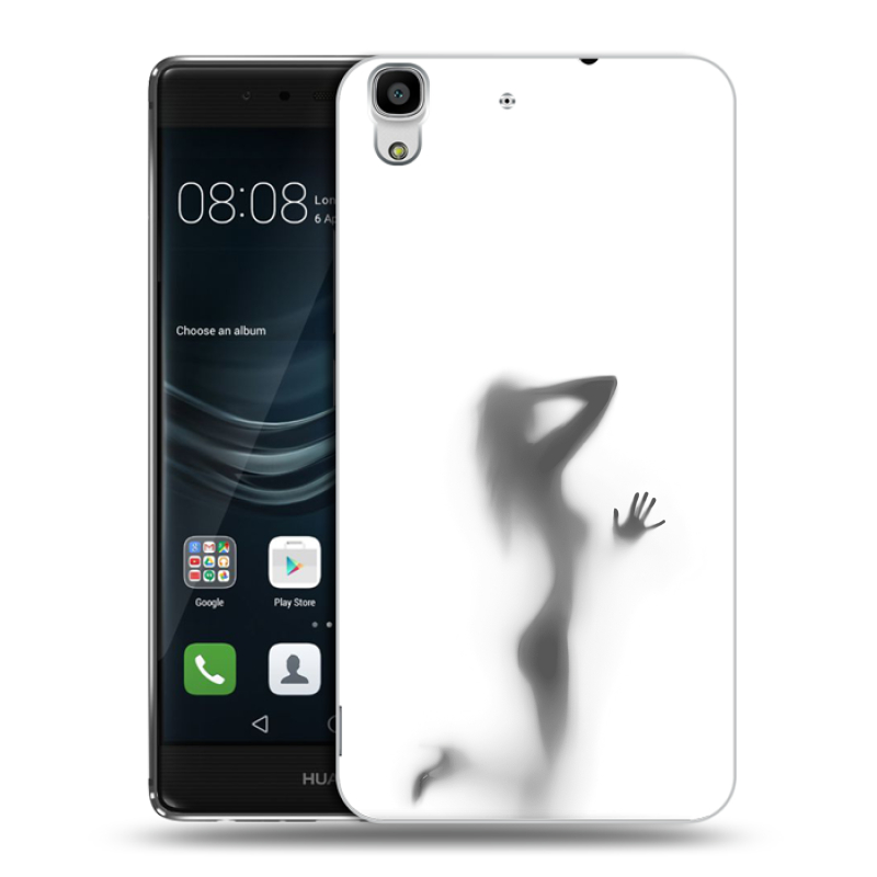 Пластиковый чехол на Huawei Y6II с принтом Силуэт Пластиковый чехол на Huawei Y6II с принтом Силуэт