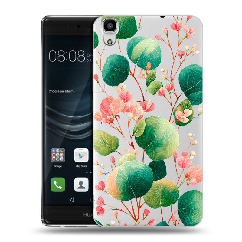 Пластиковый чехол на Huawei Y6II с принтом женский Пластиковый чехол на Huawei Y6II с принтом женский