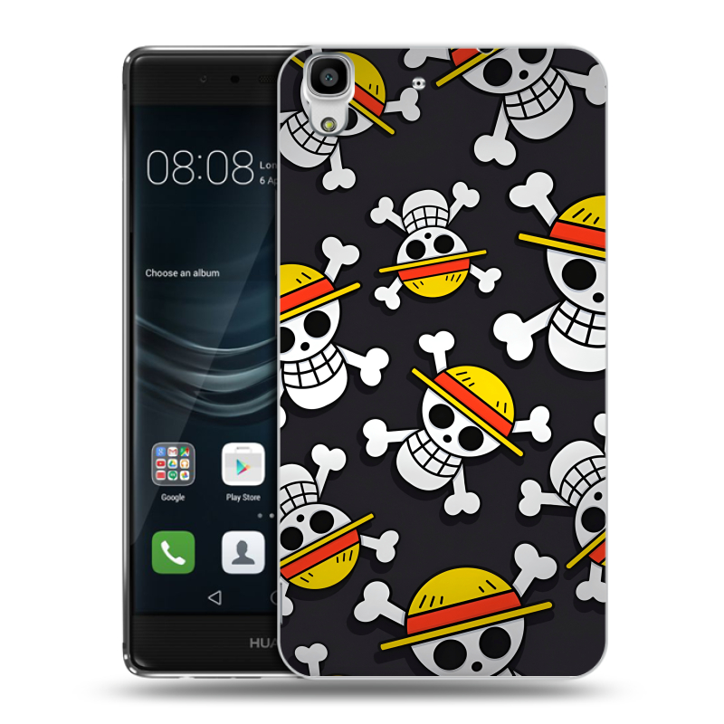 Силиконовый чехол на Huawei Y6II с принтом One Piece Ван Пис Силиконовый чехол на Huawei Y6II с принтом One Piece Ван Пис