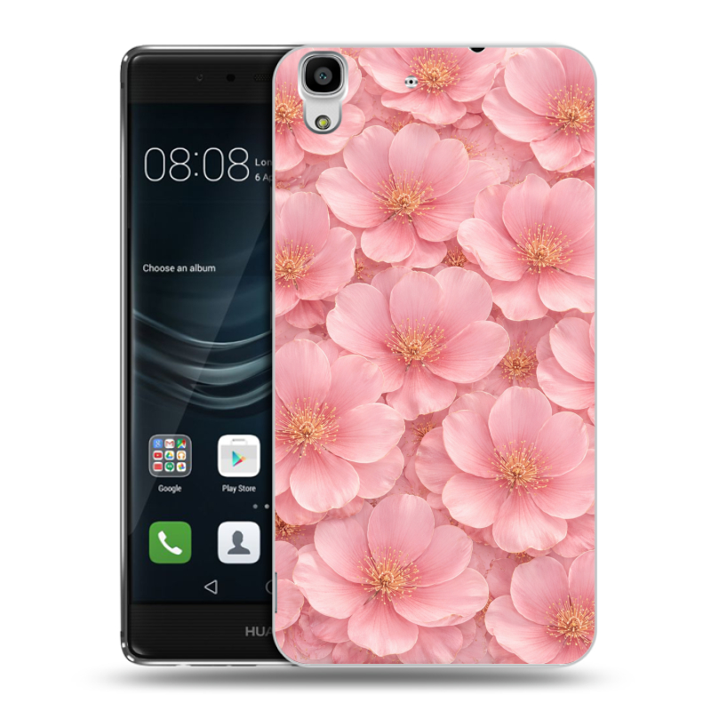 Пластиковый чехол на Huawei Y6II с принтом женский Пластиковый чехол на Huawei Y6II с принтом женский