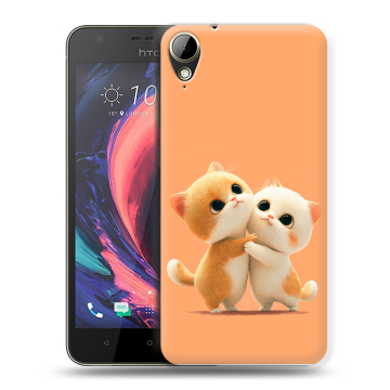 Пластиковый чехол на HTC Desire 10 Lifestyle с принтом Милые котики Пластиковый чехол на HTC Desire 10 Lifestyle с принтом Милые котики