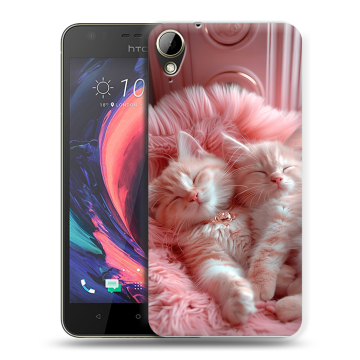 Пластиковый чехол на HTC Desire 10 Lifestyle с принтом котята котики Пластиковый чехол на HTC Desire 10 Lifestyle с принтом котята котики
