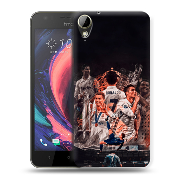Пластиковый чехол на HTC Desire 10 Lifestyle с принтом Реал Роналдо Real Ronaldo Пластиковый чехол на HTC Desire 10 Lifestyle с принтом Реал Роналдо Real Ronaldo