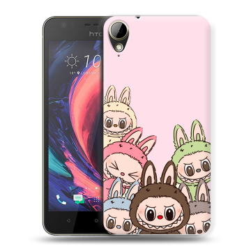 Пластиковый чехол на HTC Desire 10 Lifestyle с принтом Лабубу