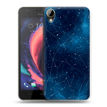 Пластиковый чехол на HTC Desire 10 Lifestyle с принтом Космос звезды