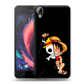 Пластиковый чехол на HTC Desire 10 Lifestyle с принтом One Piece Ван Пис