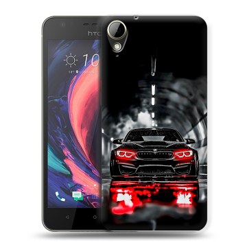 Пластиковый чехол на HTC Desire 10 Lifestyle с принтом BMW БМВ Пластиковый чехол на HTC Desire 10 Lifestyle с принтом BMW БМВ