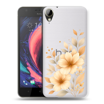 Пластиковый чехол на HTC Desire 10 Lifestyle с принтом для девушки