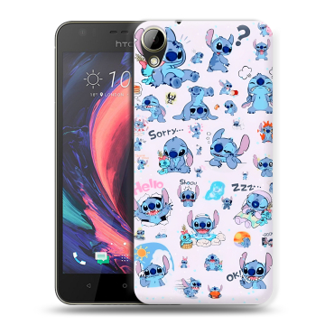 Пластиковый чехол на HTC Desire 10 Lifestyle с принтом Лило и Стич Пластиковый чехол на HTC Desire 10 Lifestyle с принтом Лило и Стич