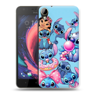 Пластиковый чехол на HTC Desire 10 Lifestyle с принтом Лило и Стич Пластиковый чехол на HTC Desire 10 Lifestyle с принтом Лило и Стич