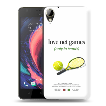 Пластиковый чехол на HTC Desire 10 Lifestyle с принтом для девочек