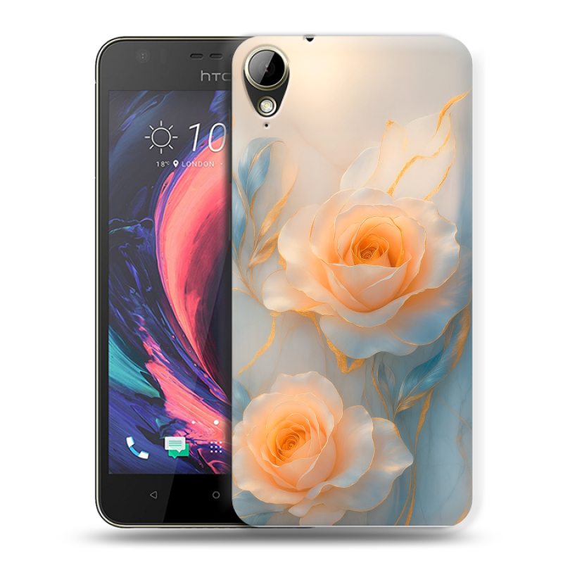 Пластиковый чехол на HTC Desire 10 Lifestyle с принтом Женский Пластиковый чехол на HTC Desire 10 Lifestyle с принтом Женский