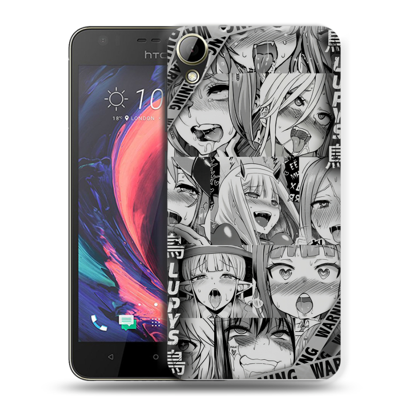 Пластиковый чехол на HTC Desire 10 Lifestyle с принтом Ahegao Ахегао Аниме Пластиковый чехол на HTC Desire 10 Lifestyle с принтом Ahegao Ахегао Аниме
