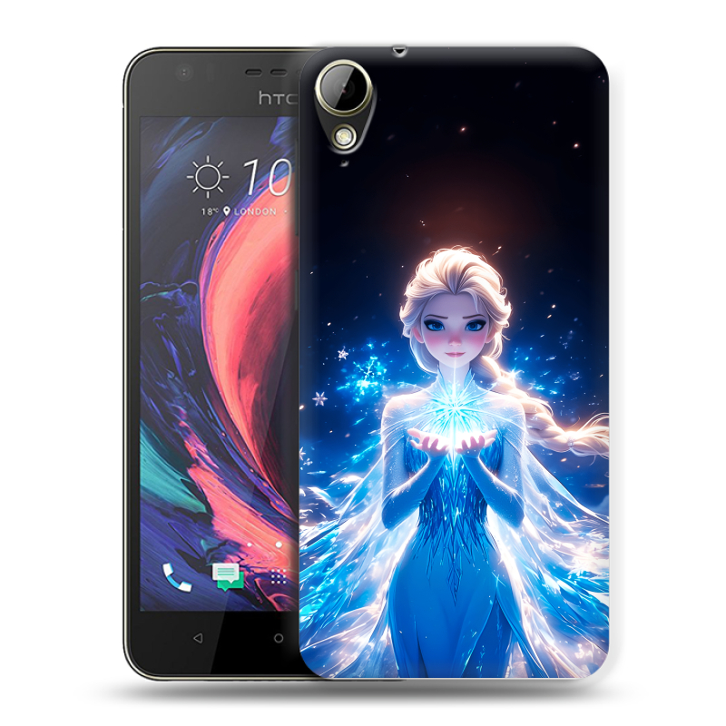 Пластиковый чехол на HTC Desire 10 Lifestyle с принтом Холодное сердце Frozen Пластиковый чехол на HTC Desire 10 Lifestyle с принтом Холодное сердце Frozen