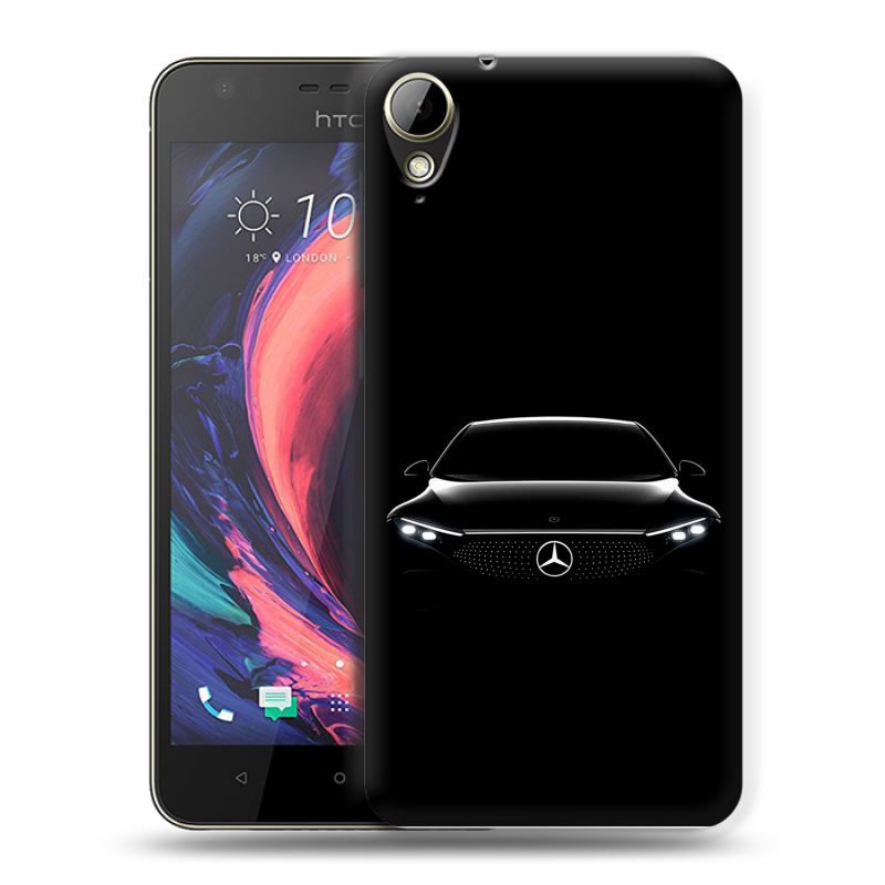 Пластиковый чехол на HTC Desire 10 Lifestyle с принтом Mercedes Мерседес Пластиковый чехол на HTC Desire 10 Lifestyle с принтом Mercedes Мерседес