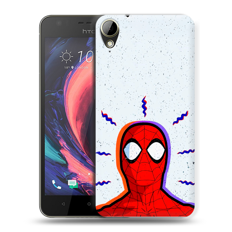 Пластиковый чехол на HTC Desire 10 Lifestyle с принтом Spiderman Человек паук Пластиковый чехол на HTC Desire 10 Lifestyle с принтом Spiderman Человек паук